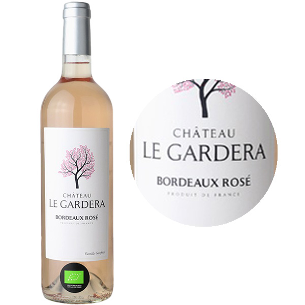 Château Le Gardera Bordeaux rosé 2022 Bouteille 75cl