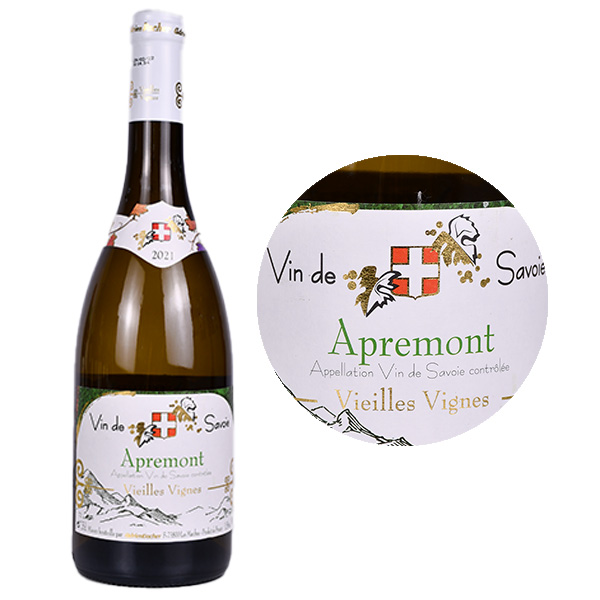 Maison Adrien Vacher Jacqu&egrave;re Apremont Veilles Vignes White Wine 2021-2023 Bouteille 75cl