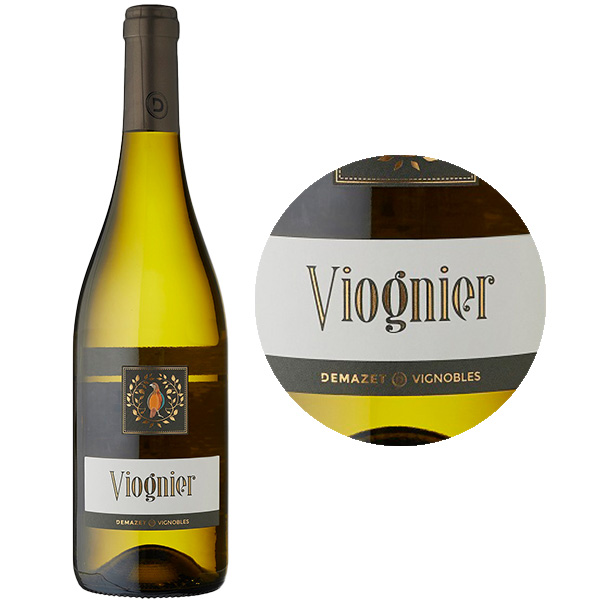 Demazet Vignobles Viognier White Wine 2023 Bouteille 75cl