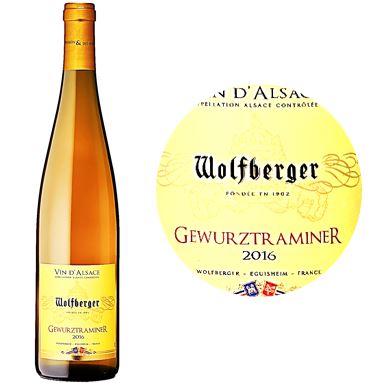 Wolfberger Gewurztraminer blanc 2022 Bouteille 75cl