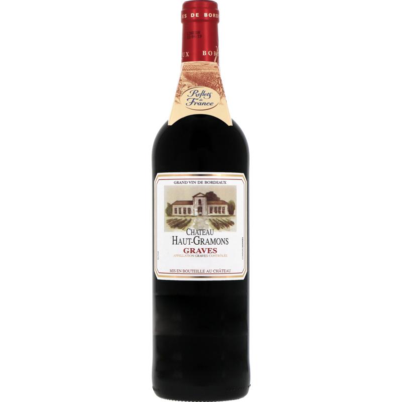 Ch&acirc;teau Haut-Gramons Cabernet Graves Red Wine 2020 Bouteille 75cl