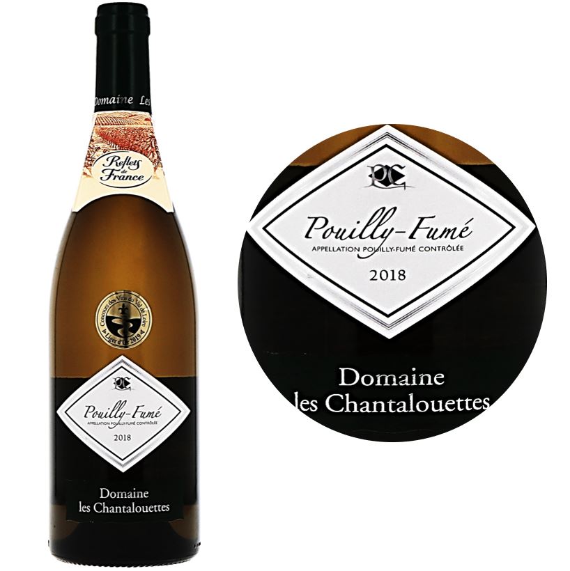 Dom. Des Chantalouettes Sauvignon Pouilly-Fum&eacute; White Wine 2022 75cl