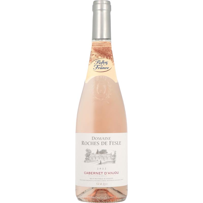 Domaine Roches de Fesle Cabernet Sauvignon Cabernet D&rsquo;Anjou Ros&eacute; Wine 2023 Bouteille 75cl