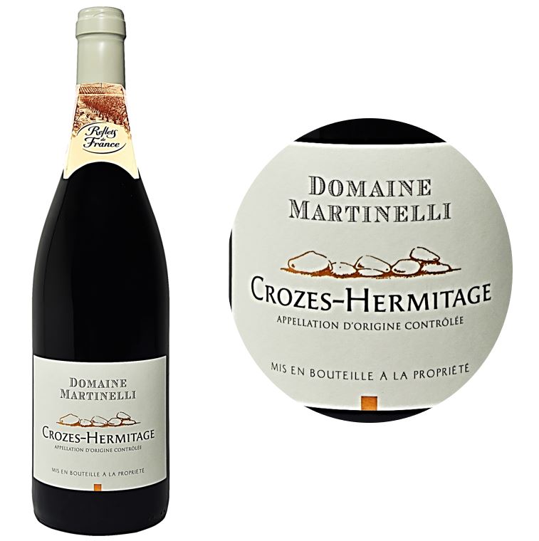 Domaine Martinelli  Crozes-Hermitage rouge 2022 Bouteille 75cl