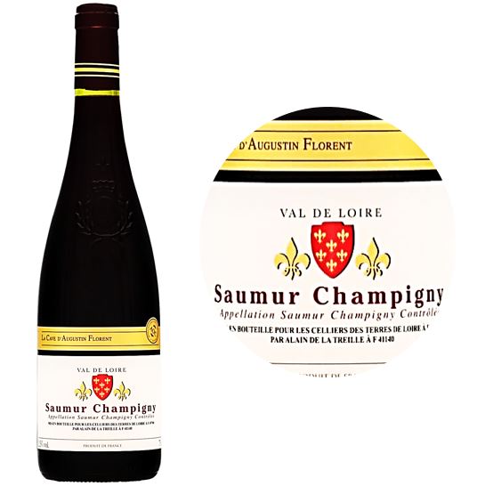 S&eacute;lection A. Florent Cabernet Saumur Champigny Red Wine 2022 Bouteille 75cl