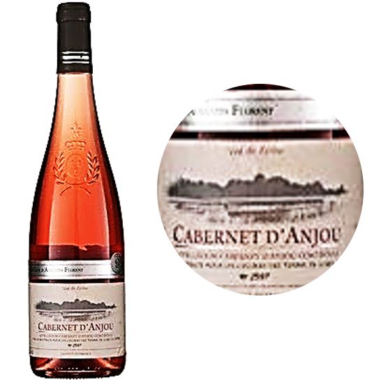 S&eacute;lection A. Florent Cabernet Cabernet d&rsquo;Anjou Ros&eacute; Wine 2021-2023 Bouteille 75cl