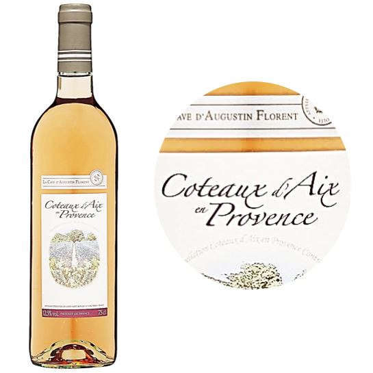 Sélection A. Florent Côteaux d’Aix en Provence rosé 2022 Bouteille 75cl