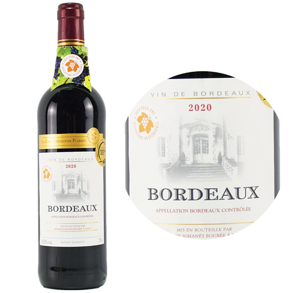 Sélection A. Florent Bordeaux rouge 2020-2022 75cl