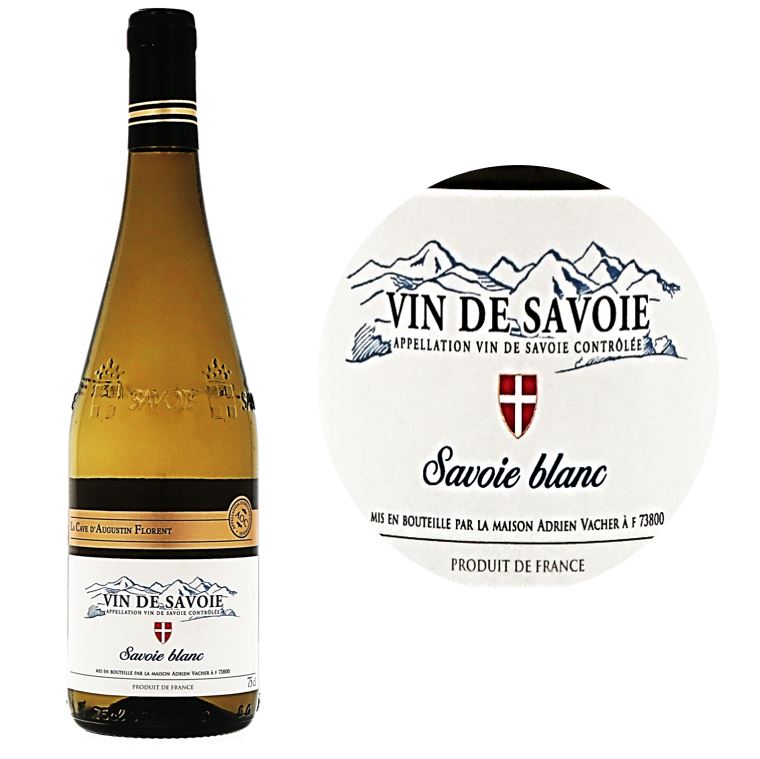 Sélection A. Florent Vin de Savoie blanc 2022-2023 Bouteille 75cl