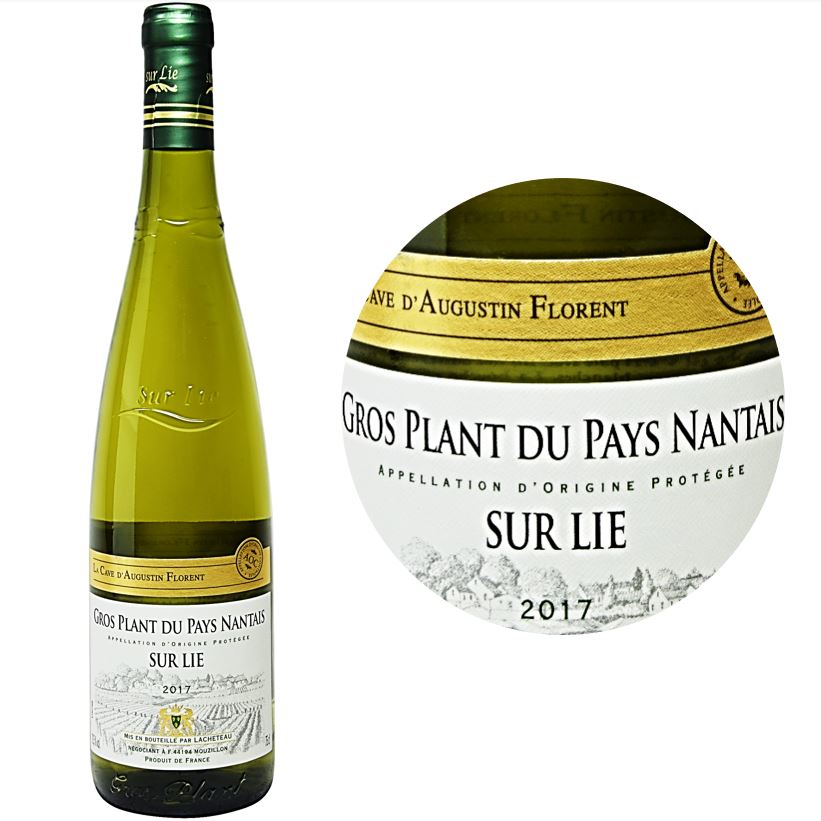 S&eacute;lection A. Florent Folle Blanche Gros Plant du Pays Nantais sur Lie White Wine 2021-2022 75cl