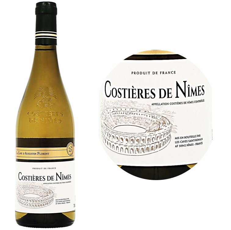 Sélection A. Florent Costières de Nîmes blanc 2021-2022 Bouteille 75cl