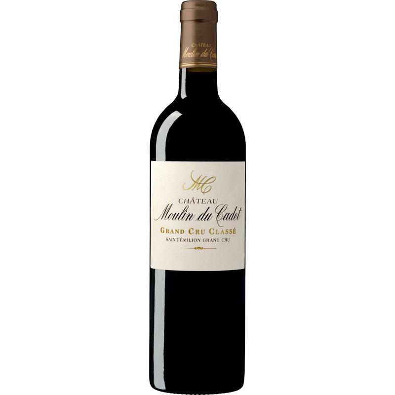 Ch&acirc;teau Moulin du Cadet Merlot Saint Emilion Grand Cru Red Wine 2016 Bouteille 75cl