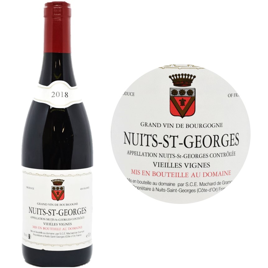  Pinot Noir Nuits-Saint-Georges Red Wine 2022 Bouteille 75cl