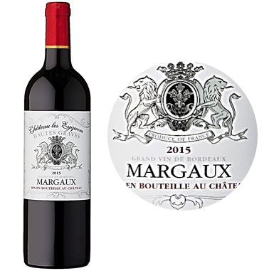 Ch&acirc;teau Les Eyquem Merlot Margaux Hautres Graves Red Wine 2021 Bouteille 75cl