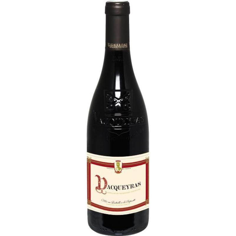  Syrah Vacqueyras Red Wine 2022 Bouteille 75cl