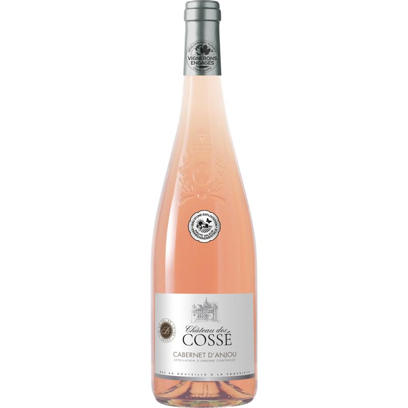 Ch&acirc;teau de Cosse Cabernet Sauvignon Cabernet d&rsquo;Anjou Ros&eacute; Wine 2022 Bouteille 75cl