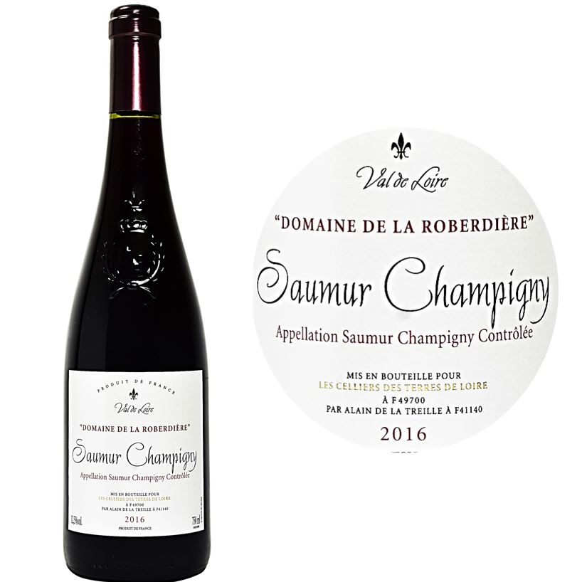 Dom. De La Roberdi&egrave;re Cabernet Franc Saumur Champigny Red Wine 2020-2022 75cl