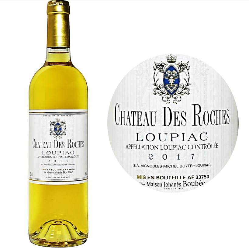 Ch. Des Roches S&eacute;millon Loupiac White Wine 2021 75cl