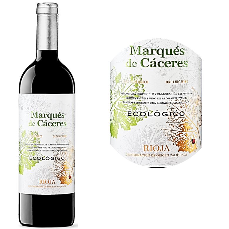 Marques de Caceres Rioja rouge BIO 2019-2022 Bouteille 75cl